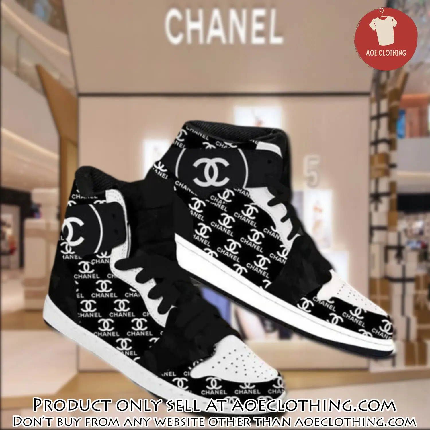 Chanel luxury brand high air jordan sneaker shoes aoe0426227